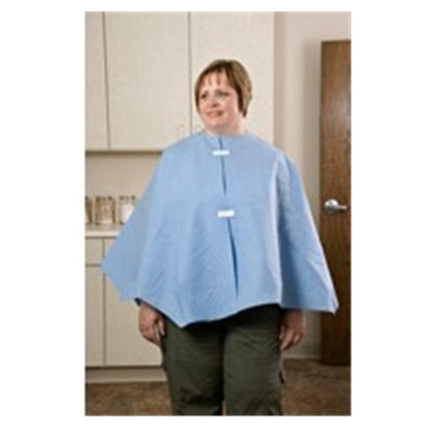 Poncho Exam 56 in x 28 in Blue 25/Case